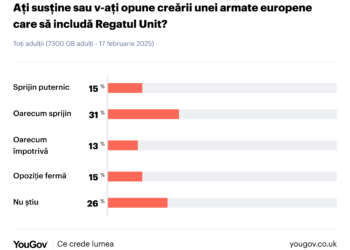 Britanicii, împărțiți în privința unei armate europene care să includă Regatul Unit
