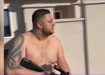 „Alin arestat pe live” – făcut vedetă de mascați