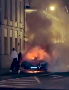 Mașina lui Putin a explodat – VIDEO