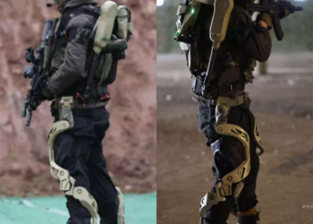 Noul exoschelet hibrid „Vanguard” testat pentru PLA