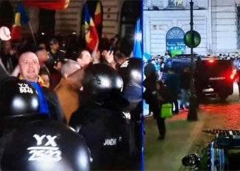 Protest la BEC, Georgescu nu este lăsat să candideze