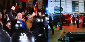 Protest la BEC, Georgescu nu este lăsat să candideze