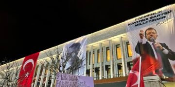 Protest uriaș la Istanbul, după arestarea lui Imamoglu