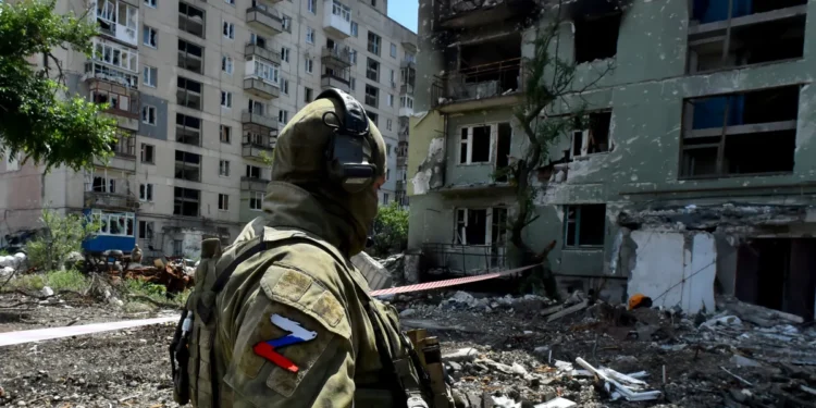 Condțiile dificile de luptă ale apărătorilor ucraineni în Chasovy Yar