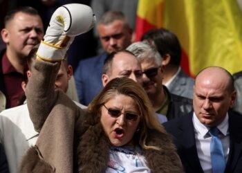 Șoșoacă și-a pus mănuși de box