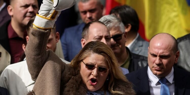 Șoșoacă și-a pus mănuși de box