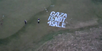 Stațiunea de golf al lui Donald Trump a fost vandalizată