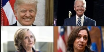 Trump retrage autorizațiile de securitate pentru Kamala Harris și Hillary Clinton