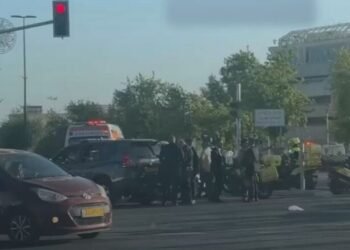 Coloana oficială a premierului israelian a fost implicată într-un accident rutier