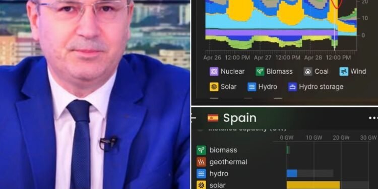 Energia solară a provocat pana de curent din Spania și Portugalia