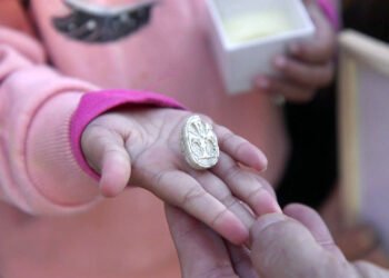 Comoară găsită de o fetiță de trei ani