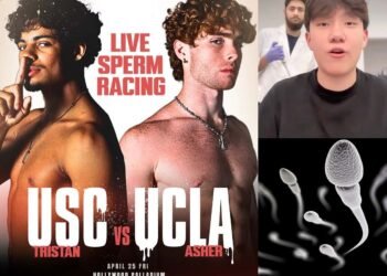 Cursă inedită de spermatozoizi organizată de patru tineri milionari americani: mesajul din spatele spectacolului bizar