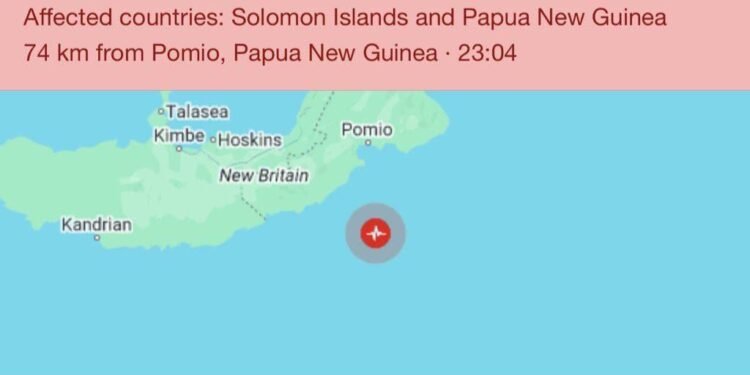 Cutremur urmat de tzunami