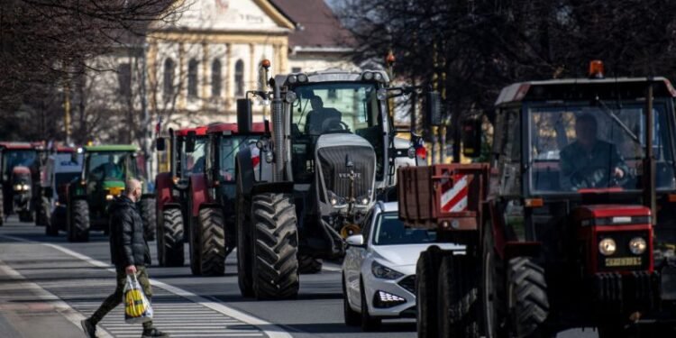 Fermierii au blocat drumuri și puncte de frontieră împotriva importurilor din afara UE