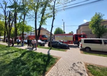 Incendiu la un spital din România