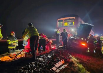 Tânărul n-a văzut trenul. Izbitura a avut consecințe grave!