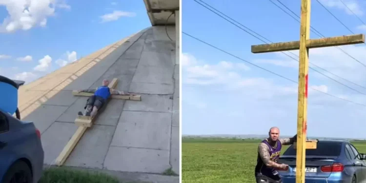 De la TikTok la blasfemie: când prostia se urcă pe cruce și apasă accelerația