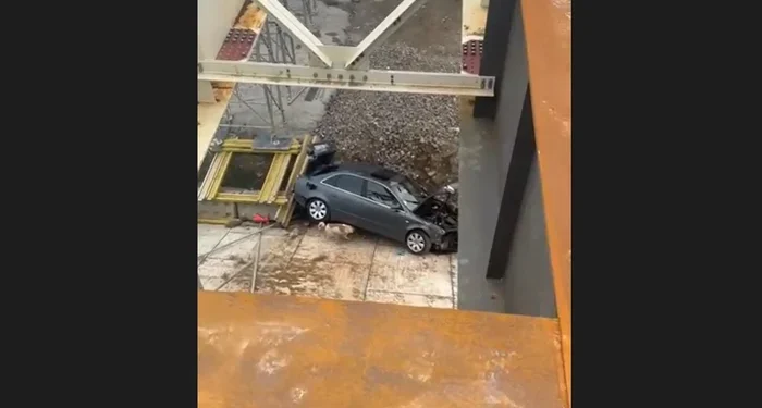 S-a prăbușit zece metri în gol și a scăpat nevătămat