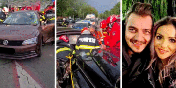 Soția lui Bursucu`, implicată într-un grav accident rutier