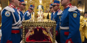 Moaștele Sfintei Împărătese Elena, la Mănăstirea Pantocrator