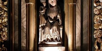 Maica Domnului Marinarilor din Arcachon, statuie venerată de Napoleon al III-lea