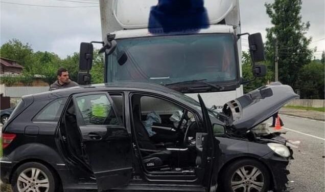 Accident grav pe DN66