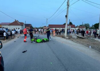 Un tânăr motociclist de 21 de ani și-a pierdut viața