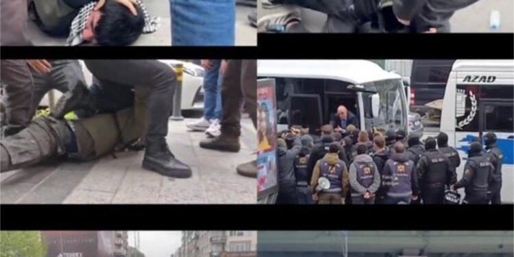 Peste 400 de persoane arestate la Istanbul, de 1 Mai