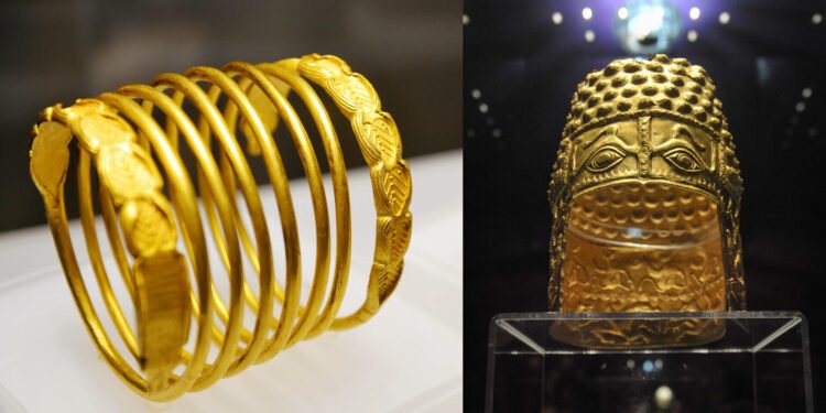 Coiful dacic și brățările de aur, pierdute pentru totdeauna