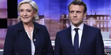 Partidele lui Macron și Le Pen, mesaje către alegătorii din România