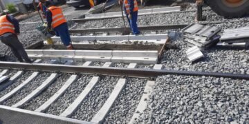 Cale ferată din Oltenia, refăcută cu două miliarde de lei