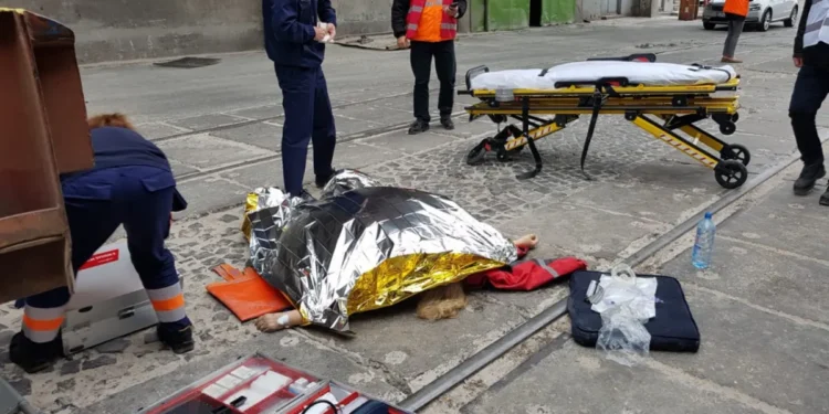 Electrocutat la locul de muncă