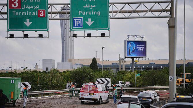 Atac șocant la aeroportul Ben Gurion: Rachetă Houthi lovește aproape de terminal, șase răniți și zboruri suspendate