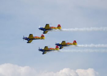 F-16, Spartan C27, AN 30 și alte avioane pe cerul Craiovei