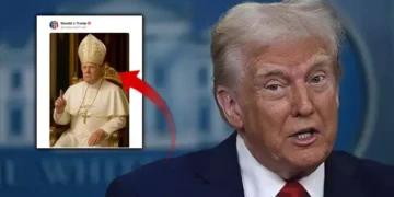 Donald Trump, într-o postare virală: „Vreau să fiu următorul papă”