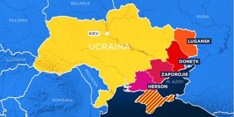 Rusia cere retragerea completă a trupelor ucrainene din teritoriile ocupate și recunoașterea anexărilor