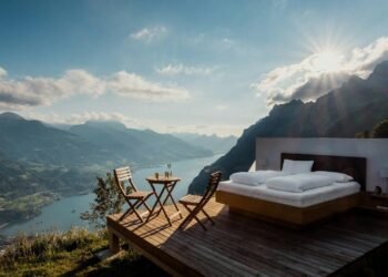 Null Stern Hotel: Hotelul elvețian cu paturi sub cerul liber