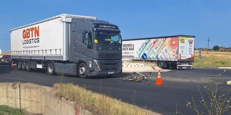 Accident pe centura Severinului