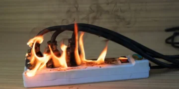 Incendiu la un peco din Bălești! Flăcări într-o cameră de supraveghere video – intervenție rapidă a pompierilor