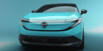 Noi imagini cu viitorul Nissan Leaf