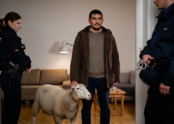 Românul care a furat trei oi dintr-un parc din Berlin, ca să le mănânce