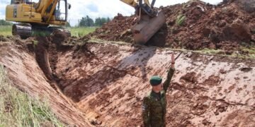 Estonia sapă un șanț antitanc la granița cu Rusia