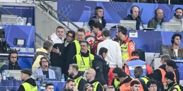 Tragedie în tribune la finala Ligii Națiunilor: un suporter a murit după ce a căzut de la opt metri înălțime