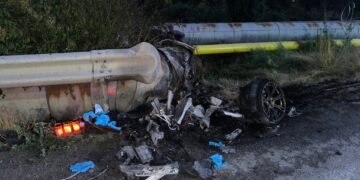 Tineri carbonizați după o urmărire în viteză cu poliția