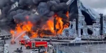 Scena festivalului Tomorrowland, distrusă de incendiu