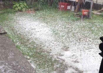 A dat grindină în Oltenia