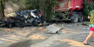 A murit după ce autoturismul său a fost lovit de un autocamion. Martorii acuză lipsa de experiență și infrastructura prost gândită