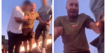 Felix Roncea, capturat pe acoperișul unei clădiri din București