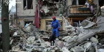 Atac cu drone și rachete la Kiev