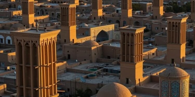🌬️ Aer condiționat natural de 2.500 de ani: Cum Yazd, orașul deșertului, răcorește casele fără electricitate